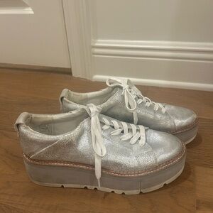 Dolce Vita Silver Sneakers
